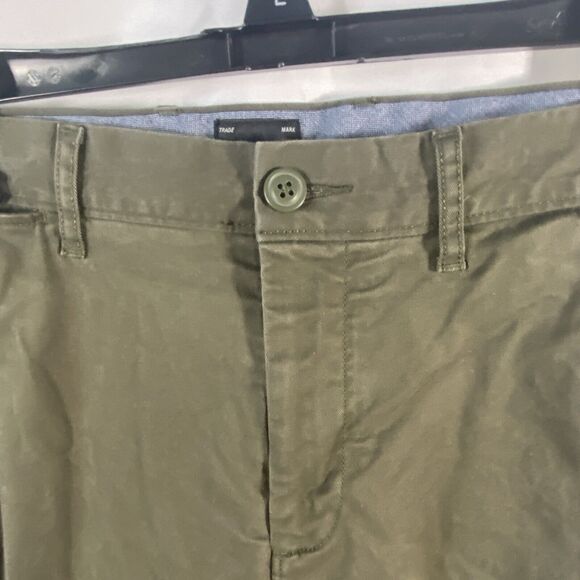 J. Crew 770 Straight Fit Stretch Chino Pants Men's 35x31 Green Casual Preppy - Picture 4 of 16